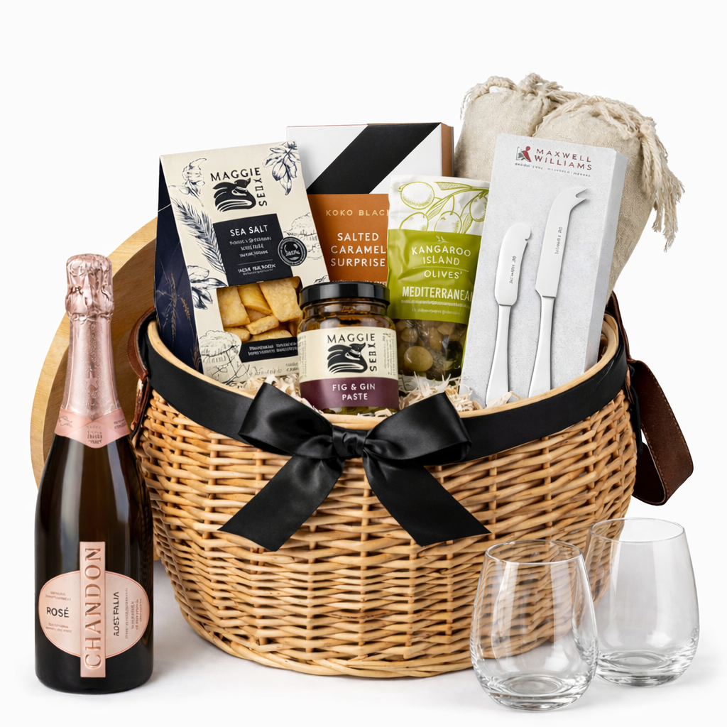 Luxe Picnic Hamper – Chandon Rosé Edition
